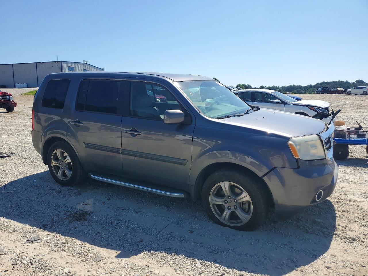 2014 Honda Pilot Exl Серый vin: 5FNYF3H59EB017861