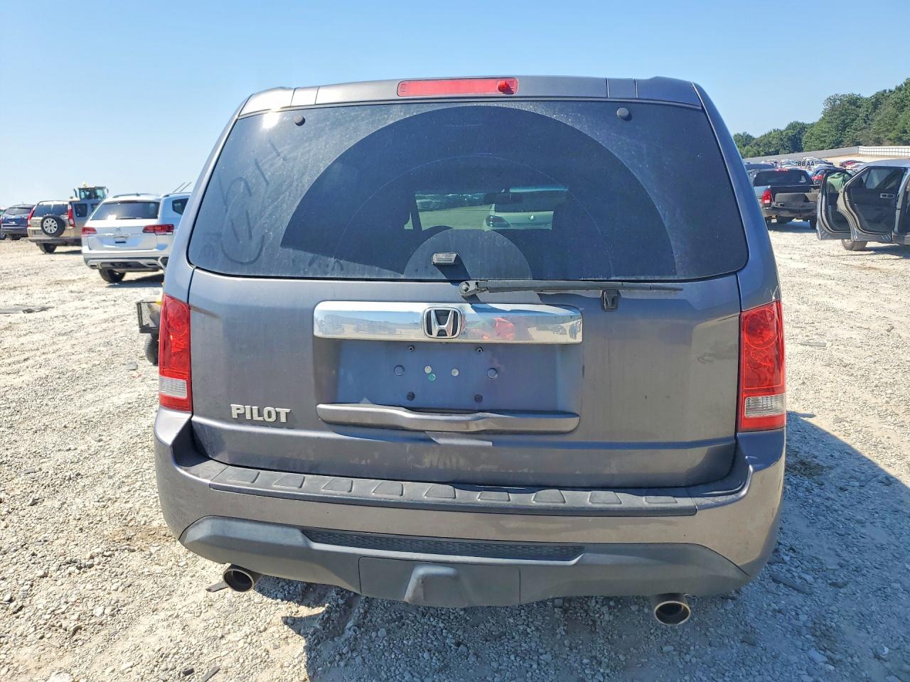 2014 Honda Pilot Exl Серый vin: 5FNYF3H59EB017861