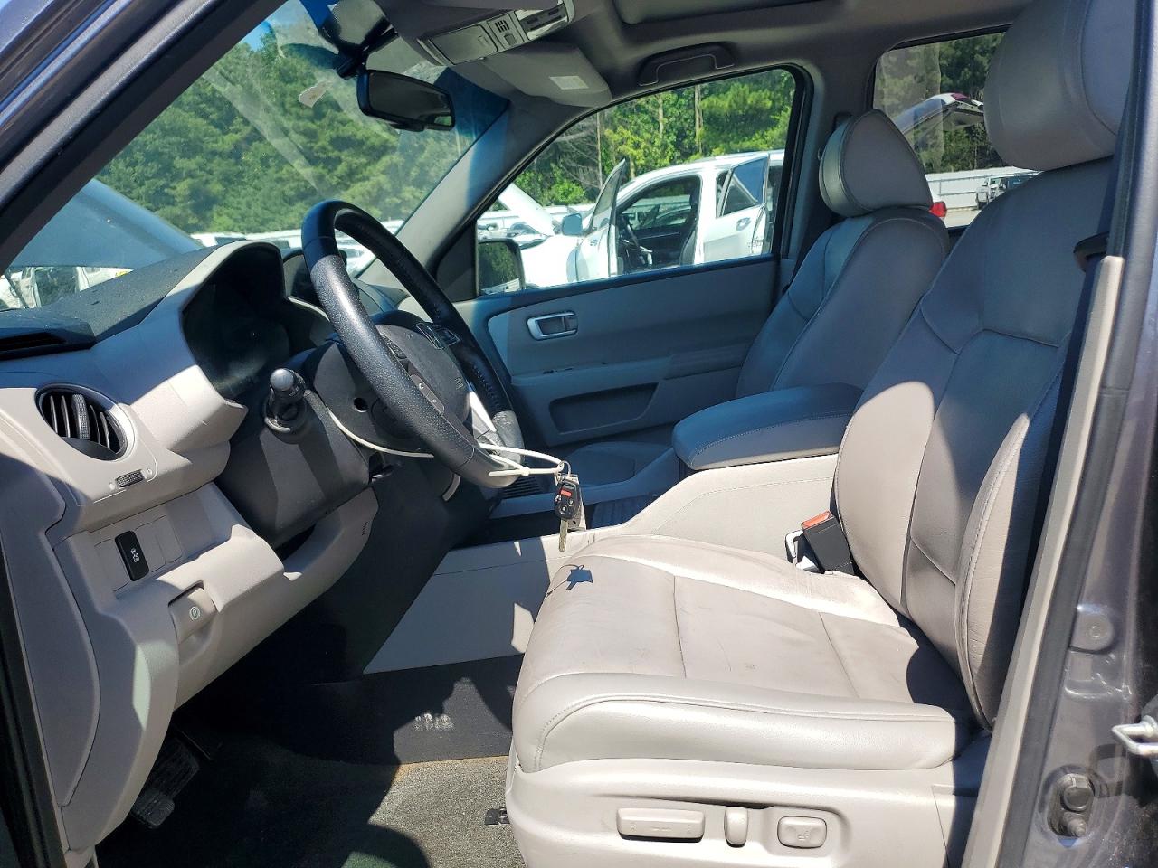 2014 Honda Pilot Exl Серый vin: 5FNYF3H59EB017861