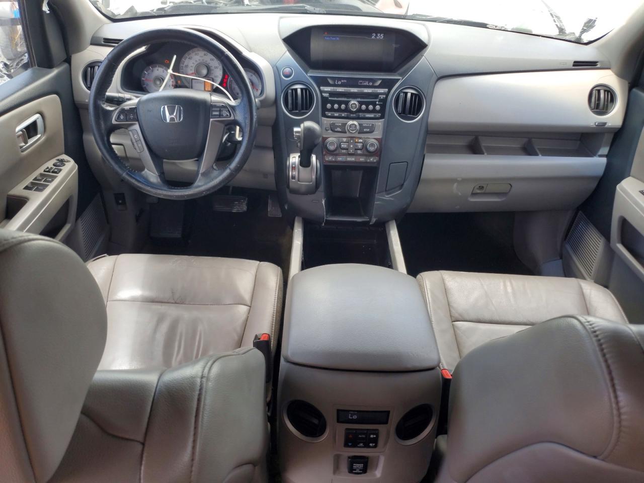 2014 Honda Pilot Exl White vin: 5FNYF3H59EB017939