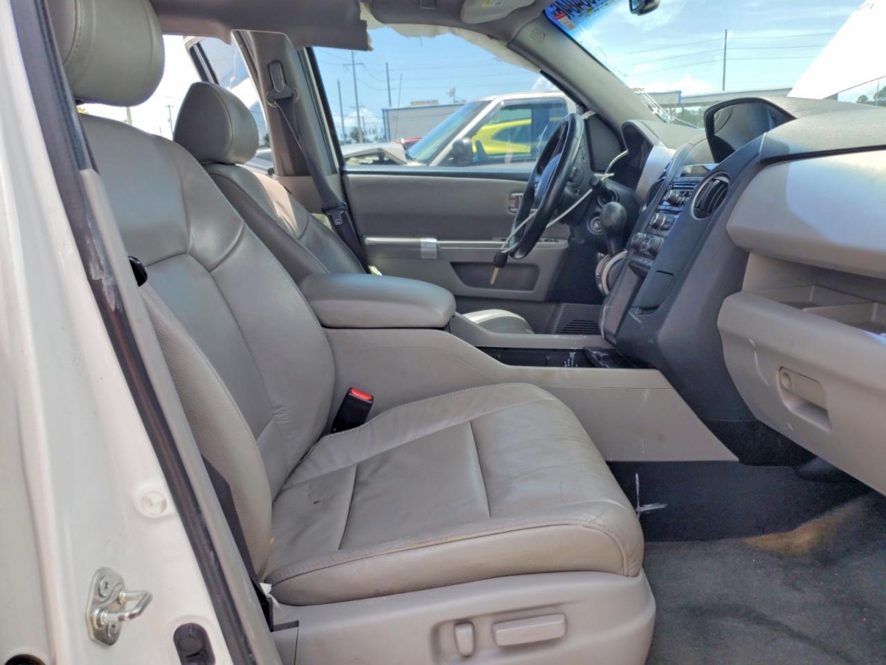 2014 Honda Pilot Exl White vin: 5FNYF3H59EB017939