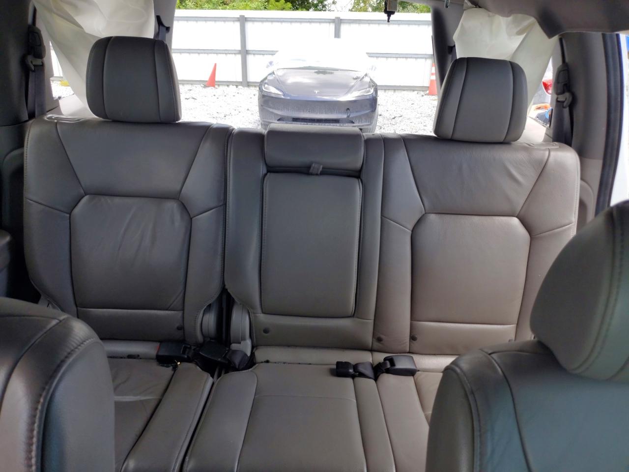 2014 Honda Pilot Exl White vin: 5FNYF3H59EB017939