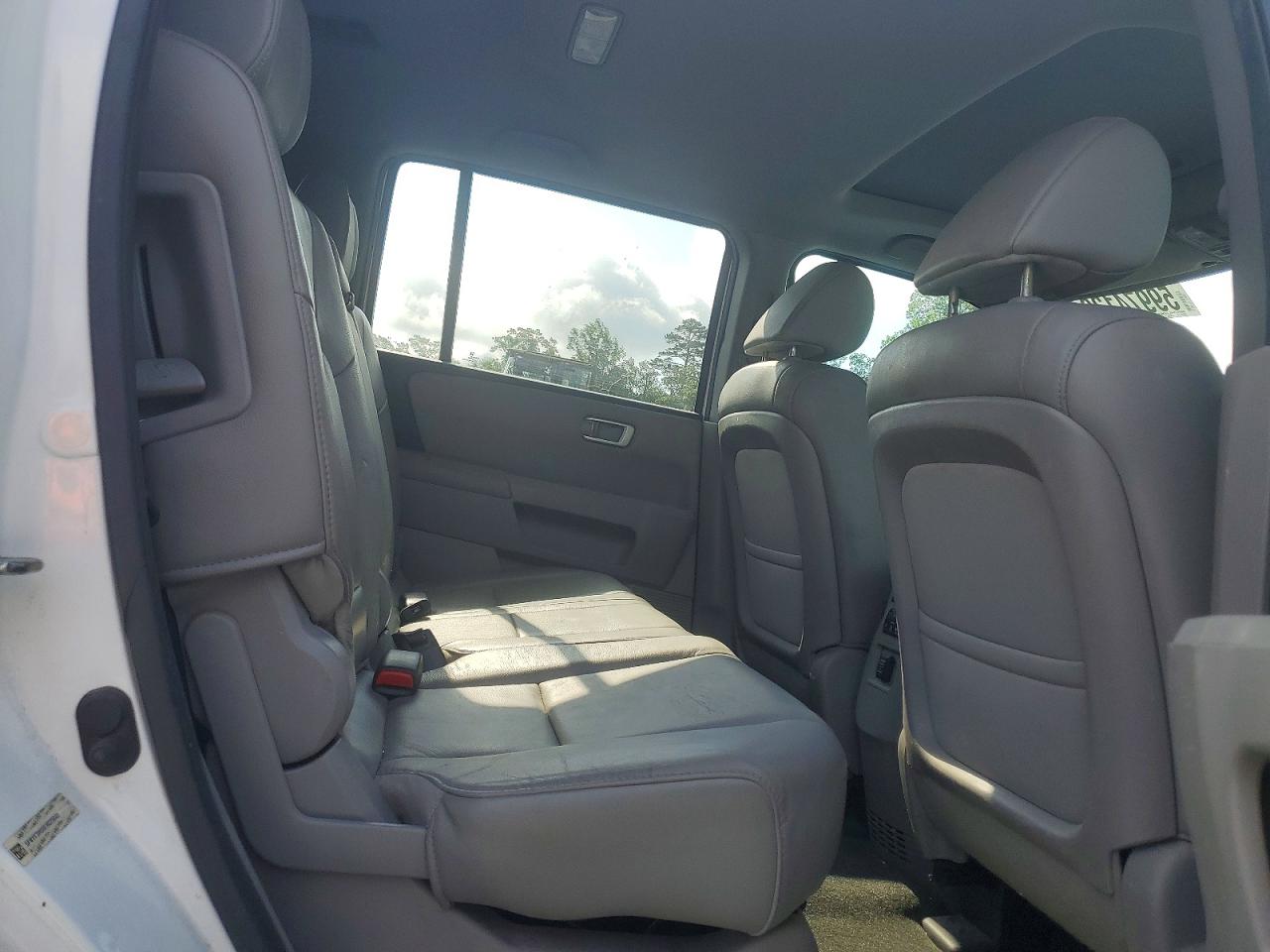 2014 Honda Pilot Exl White vin: 5FNYF3H59EB025040