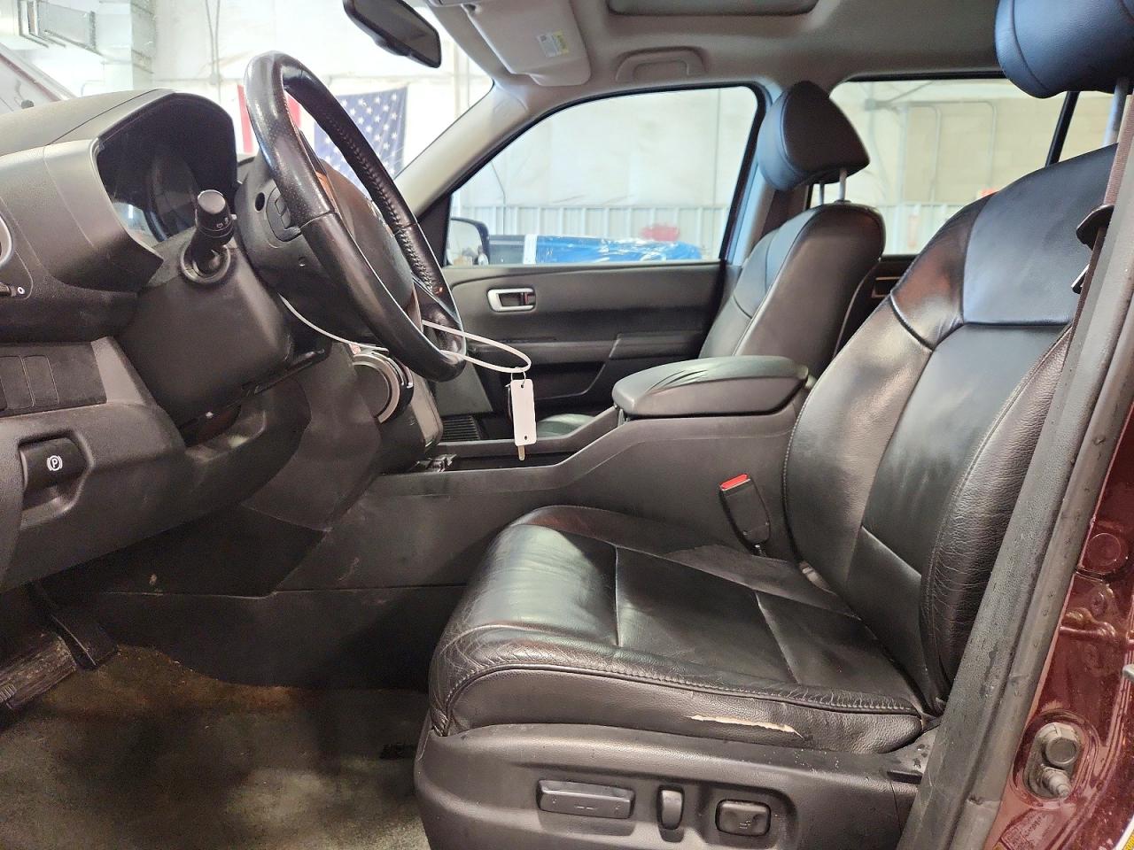 2015 Honda Pilot Exl Maroon vin: 5FNYF3H59FB001712