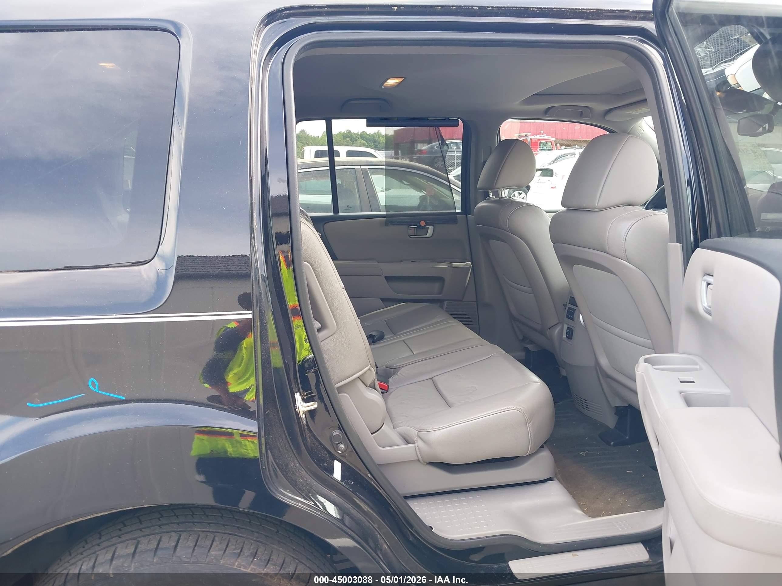 2015 Honda Pilot Ex-l Black vin: 5FNYF3H59FB015609