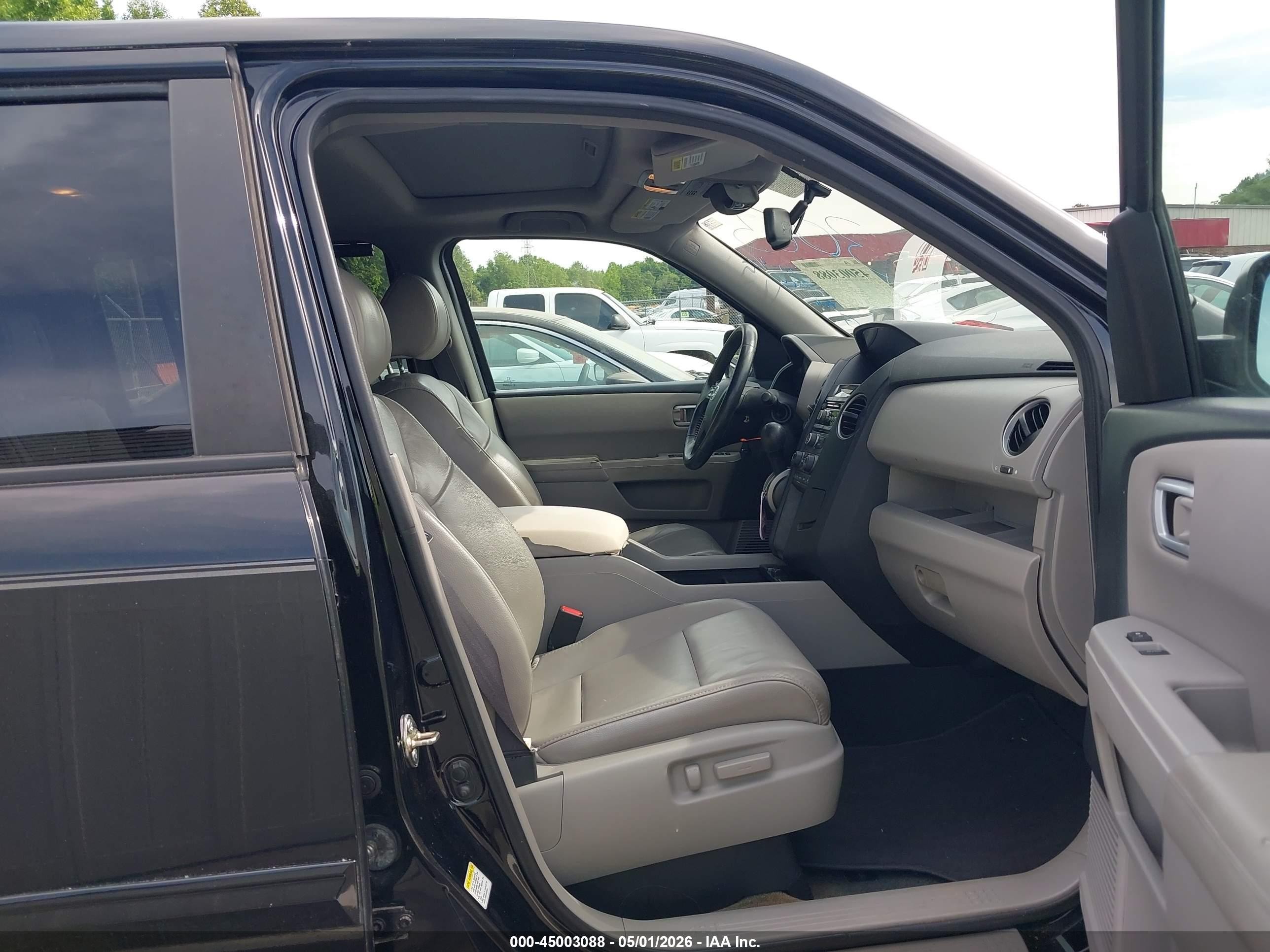 2015 Honda Pilot Ex-l Black vin: 5FNYF3H59FB015609