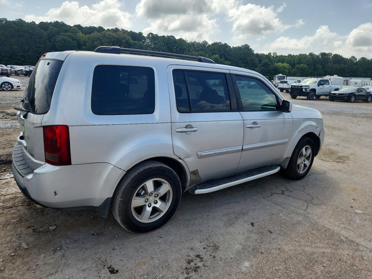 2010 Honda Pilot Exl Silver vin: 5FNYF3H5XAB004210