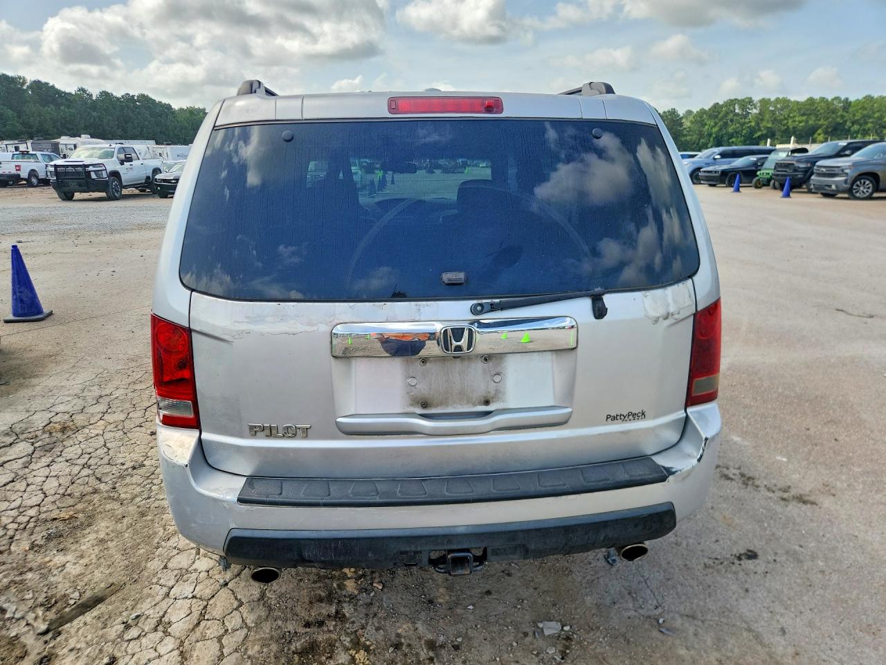 2010 Honda Pilot Exl Silver vin: 5FNYF3H5XAB004210