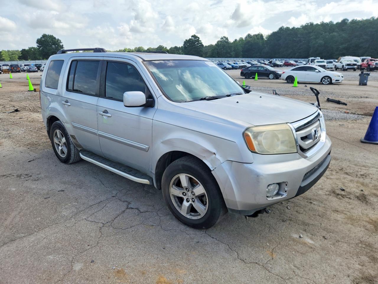 2010 Honda Pilot Exl Silver vin: 5FNYF3H5XAB004210