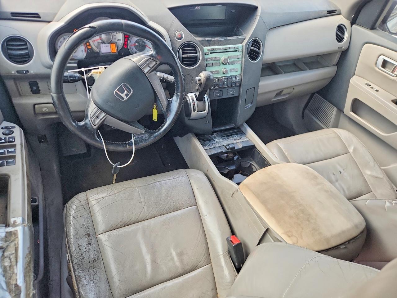 2010 Honda Pilot Exl Silver vin: 5FNYF3H5XAB004210