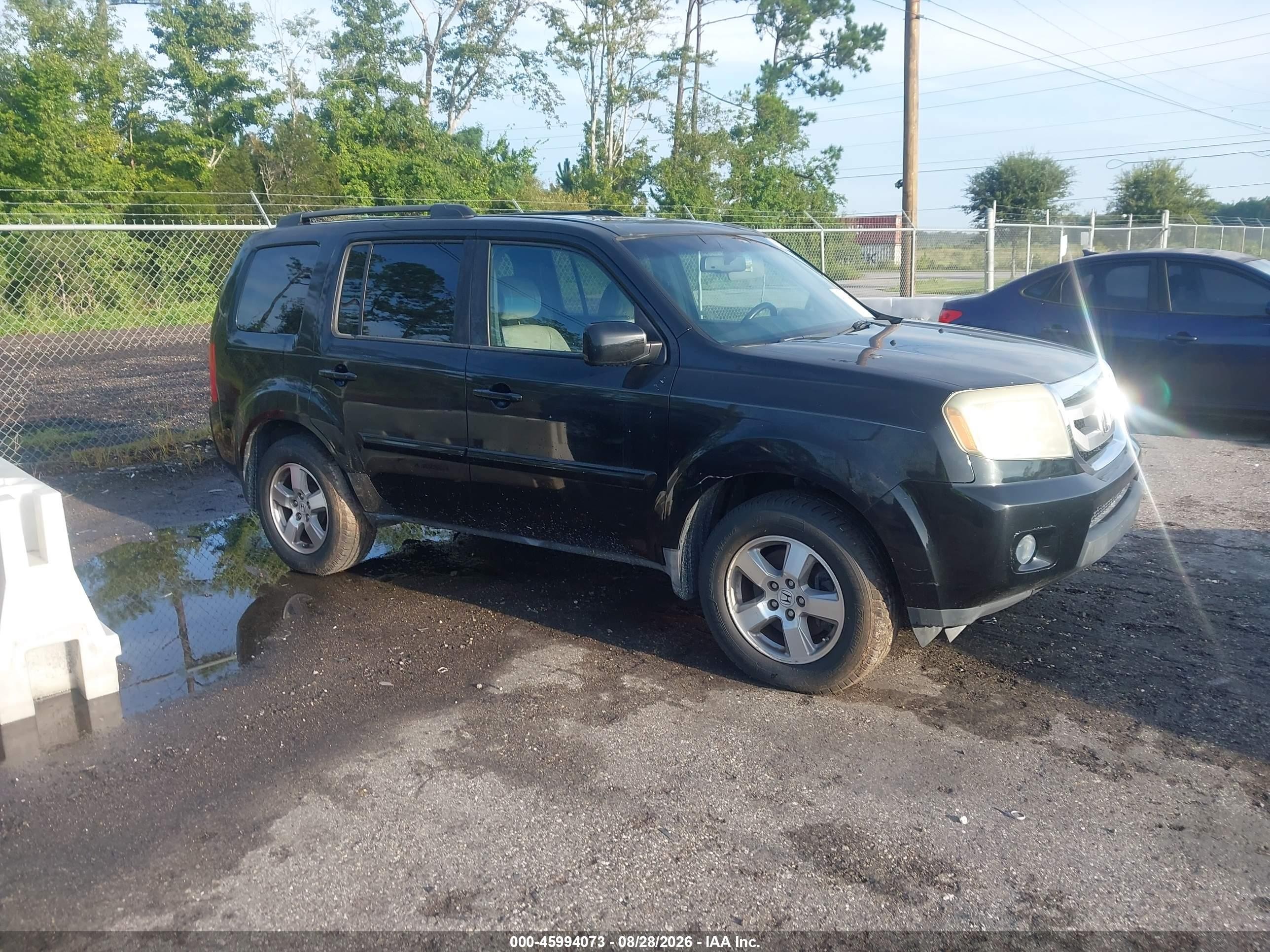 2010 Honda Pilot Ex-l Черный vin: 5FNYF3H5XAB020178