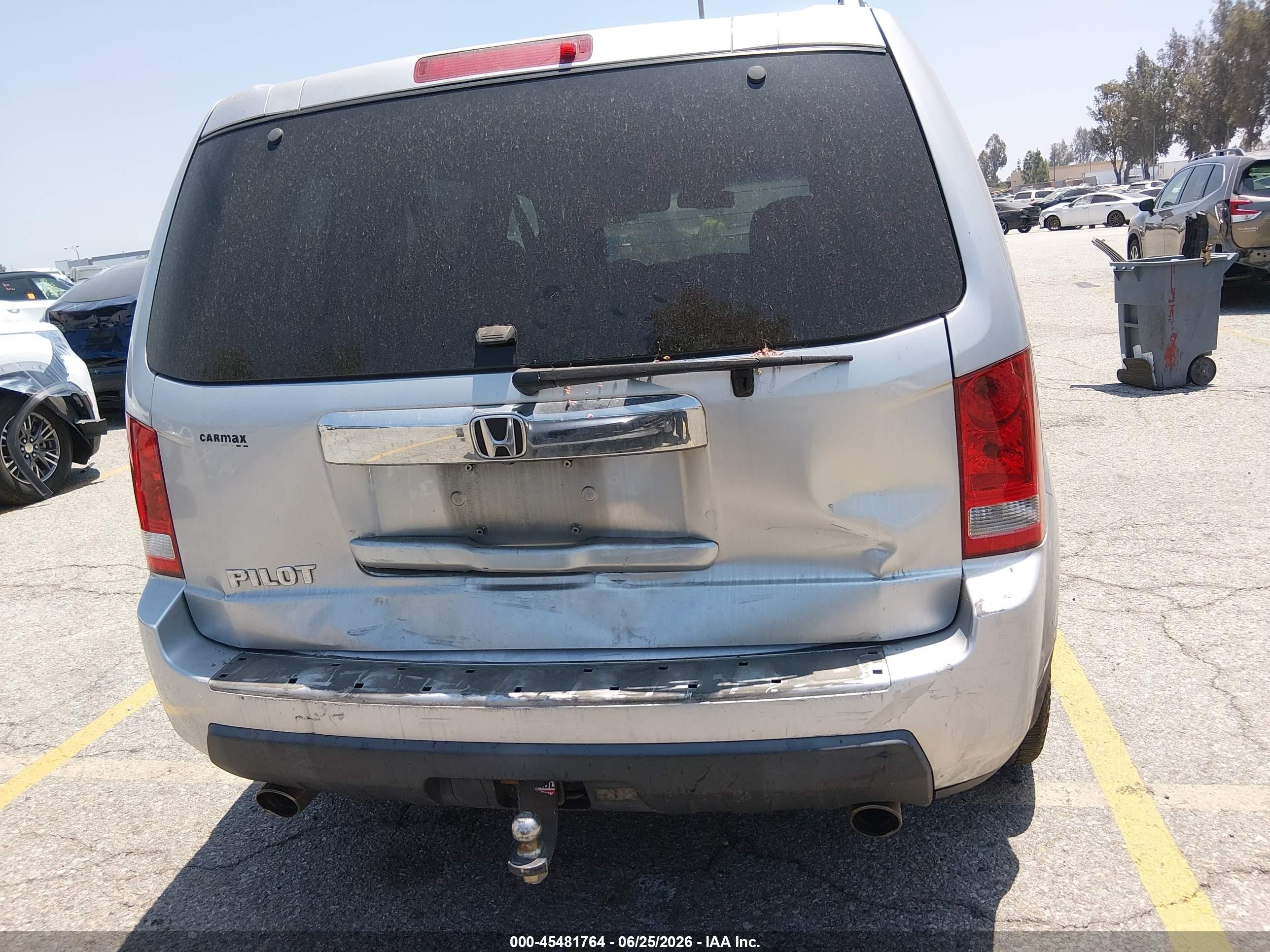 2011 Honda Pilot Ex-l Silver vin: 5FNYF3H5XBB004077