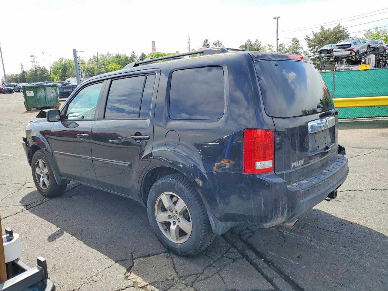 2011 Honda Pilot Exl Black vin: 5FNYF3H5XBB013054