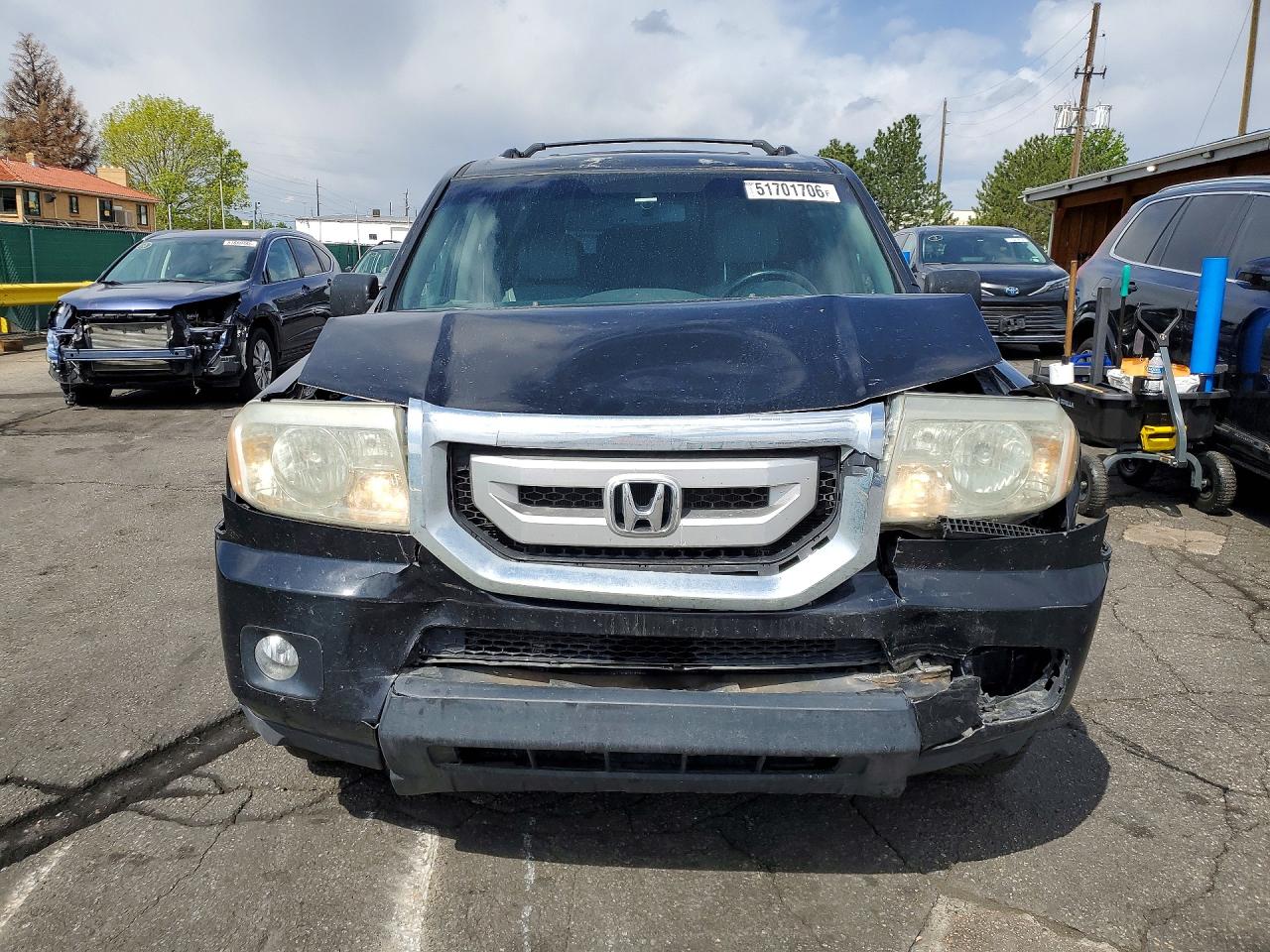2011 Honda Pilot Exl Black vin: 5FNYF3H5XBB013054