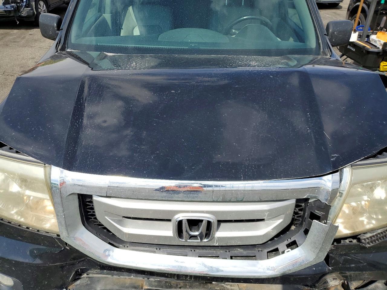 2011 Honda Pilot Exl Black vin: 5FNYF3H5XBB013054