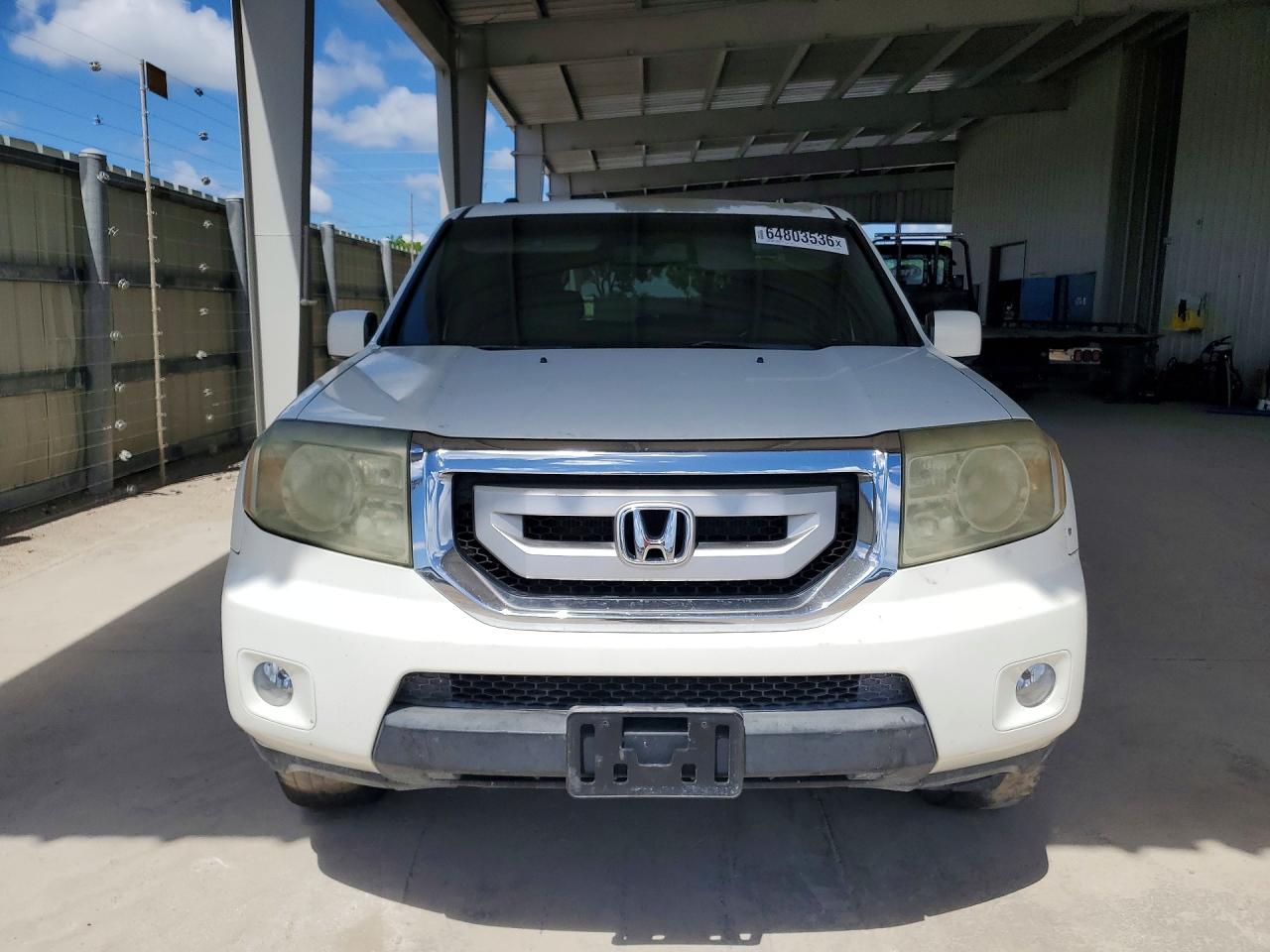 2011 Honda Pilot Exl White vin: 5FNYF3H5XBB014981