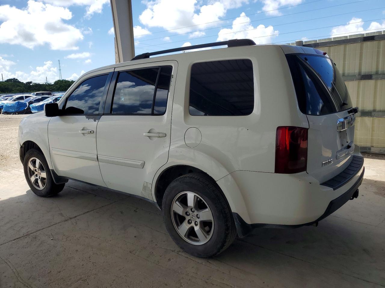 2011 Honda Pilot Exl White vin: 5FNYF3H5XBB014981