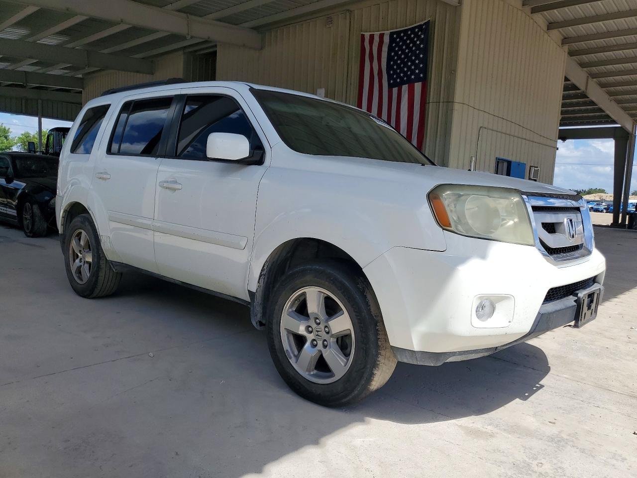 2011 Honda Pilot Exl White vin: 5FNYF3H5XBB014981