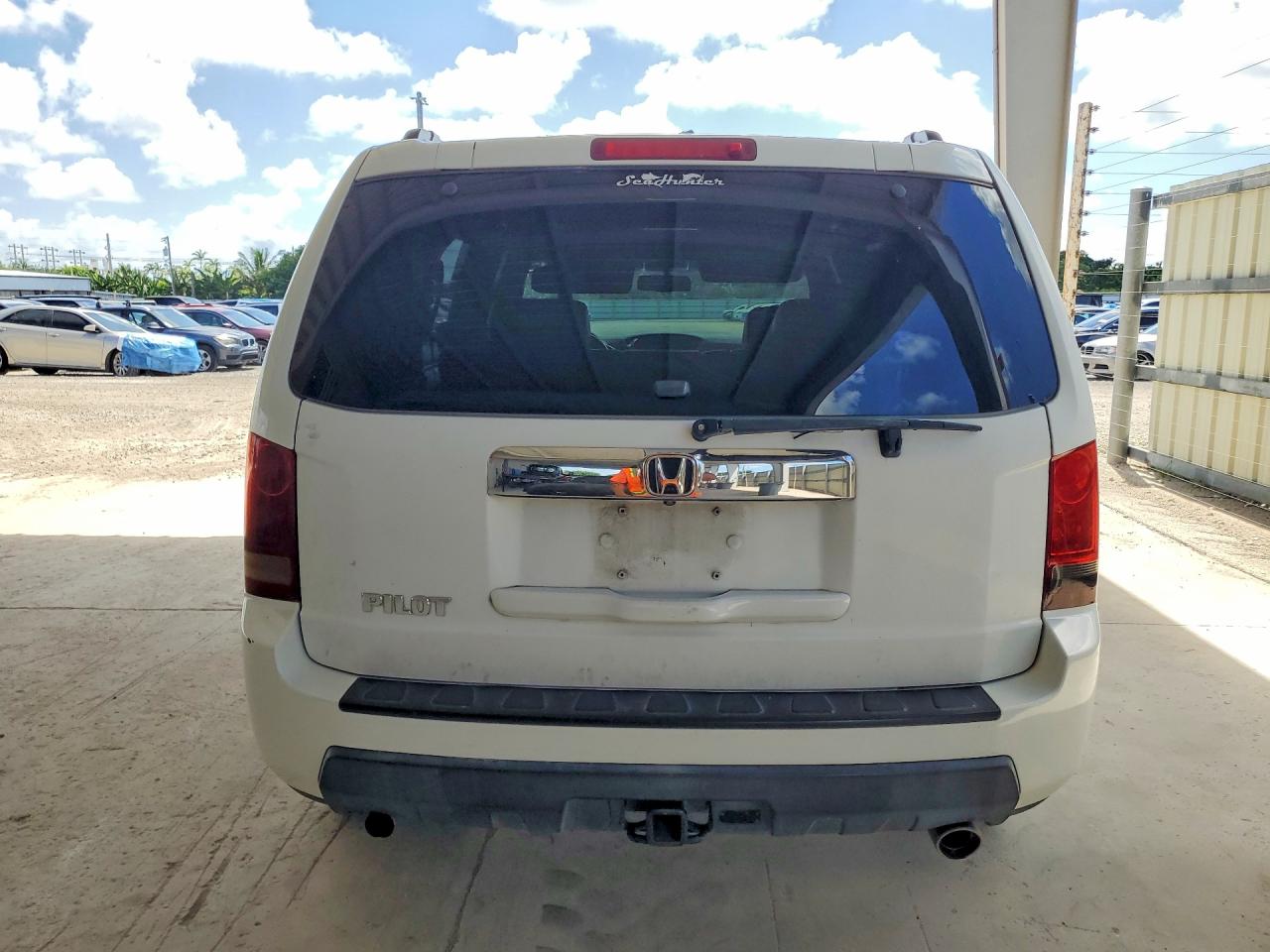 2011 Honda Pilot Exl White vin: 5FNYF3H5XBB014981