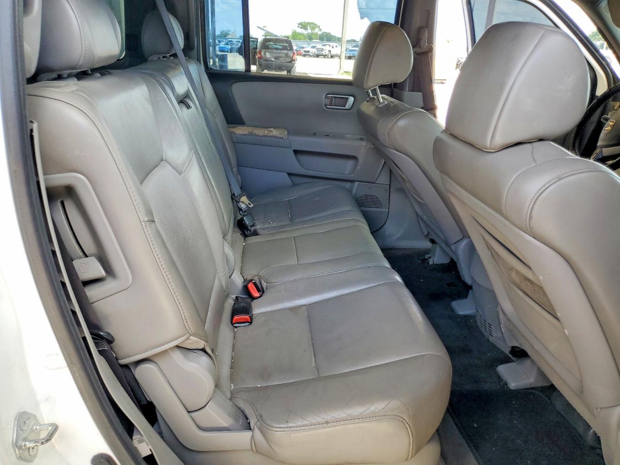 2011 Honda Pilot Exl White vin: 5FNYF3H5XBB014981