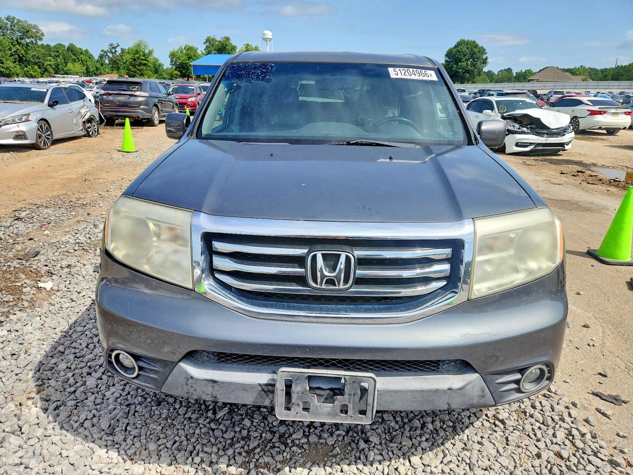 2012 Honda Pilot Exl Gray vin: 5FNYF3H5XCB036545