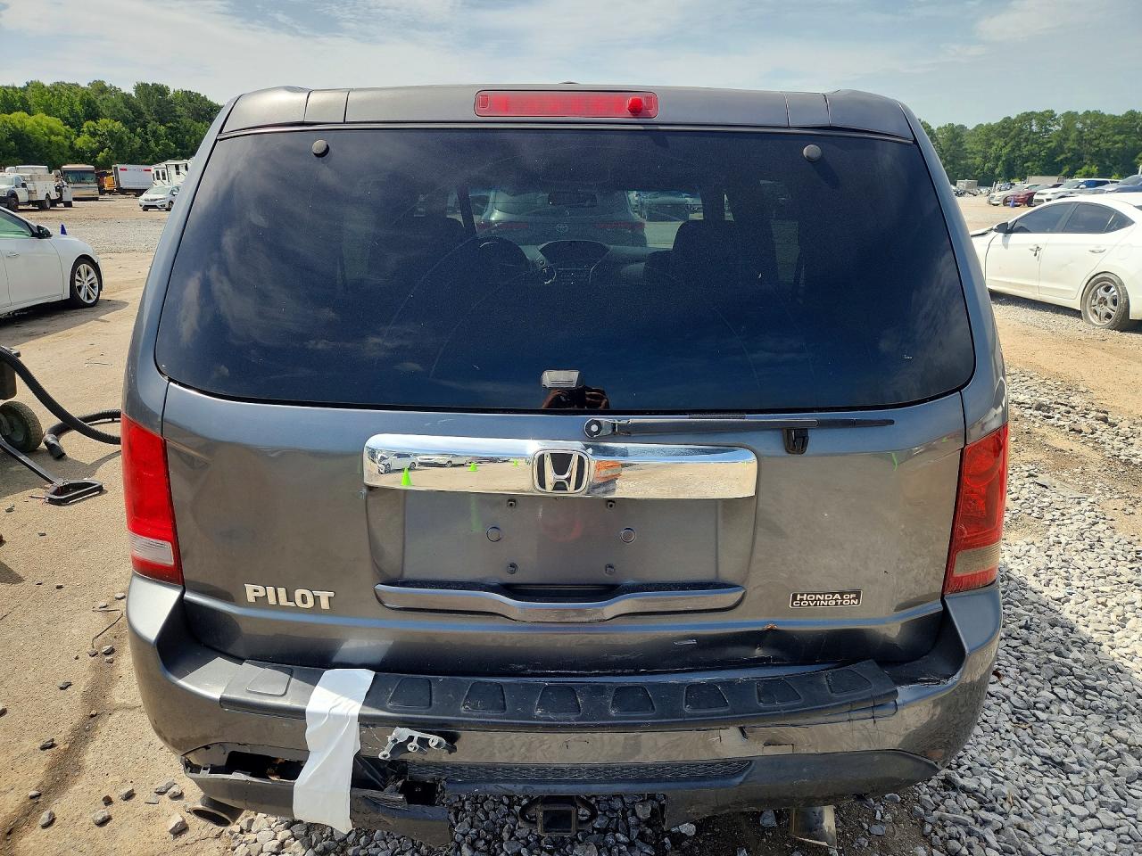 2012 Honda Pilot Exl Gray vin: 5FNYF3H5XCB036545