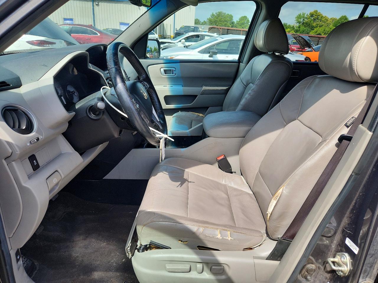 2012 Honda Pilot Exl Gray vin: 5FNYF3H5XCB036545
