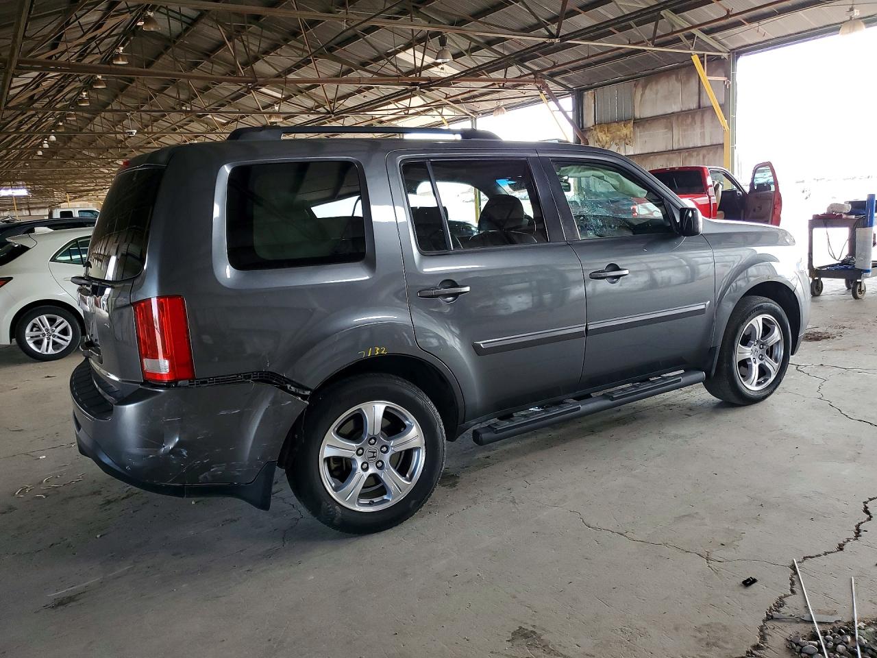 2012 Honda Pilot Exl Gray vin: 5FNYF3H5XCB040305