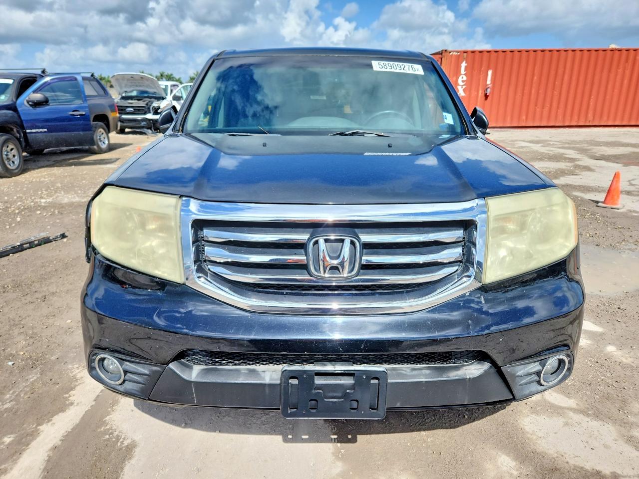 2013 Honda Pilot Exl Black vin: 5FNYF3H5XDB010187