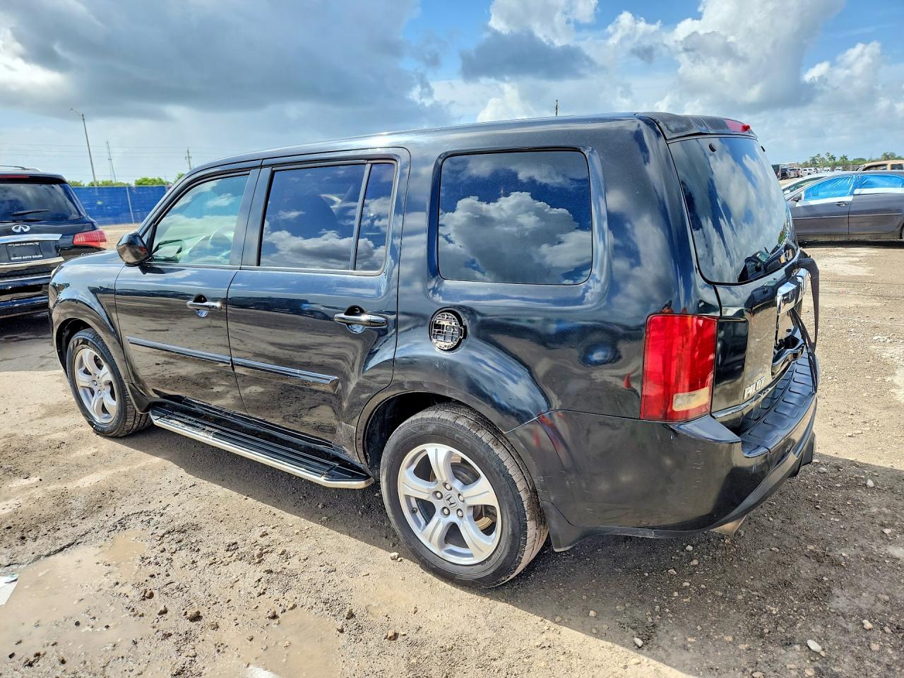 2013 Honda Pilot Exl Black vin: 5FNYF3H5XDB010187