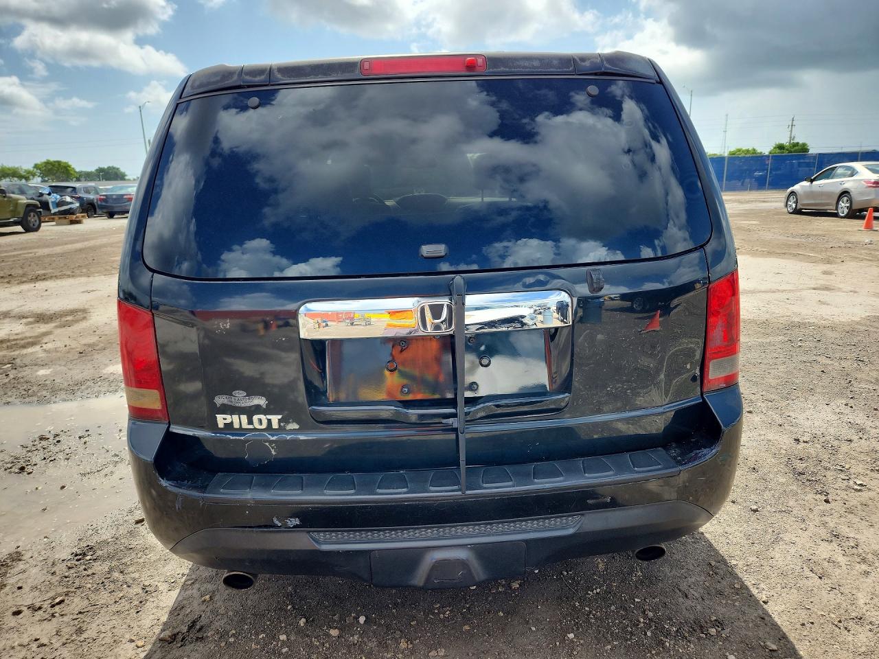 2013 Honda Pilot Exl Black vin: 5FNYF3H5XDB010187
