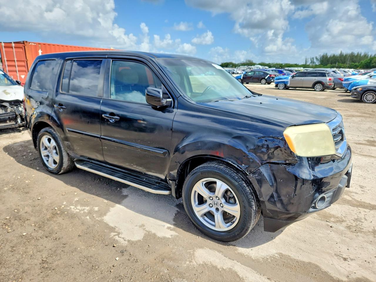 2013 Honda Pilot Exl Black vin: 5FNYF3H5XDB010187