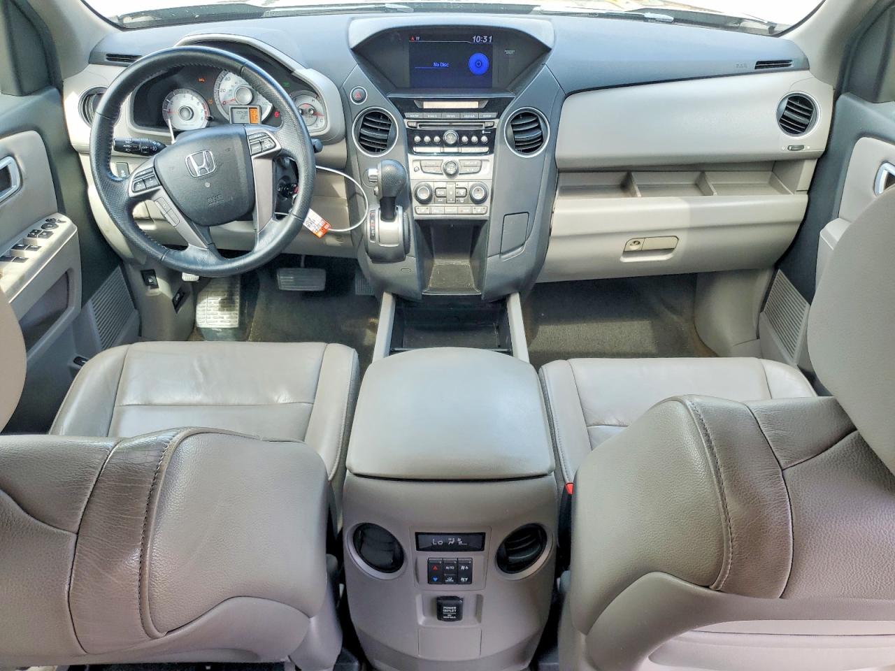 2013 Honda Pilot Exl Gray vin: 5FNYF3H5XDB016989