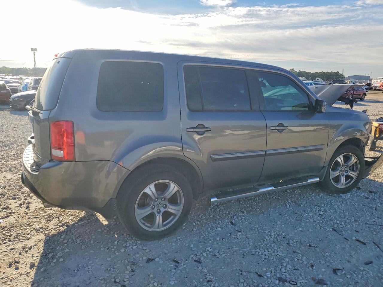 2013 Honda Pilot Exl Gray vin: 5FNYF3H5XDB034957