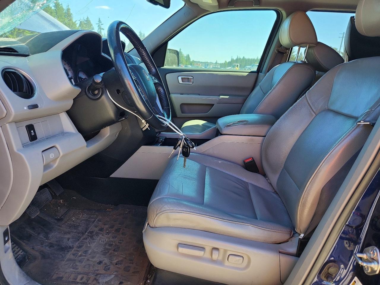 2013 Honda Pilot Exl Blue vin: 5FNYF3H5XDB037762