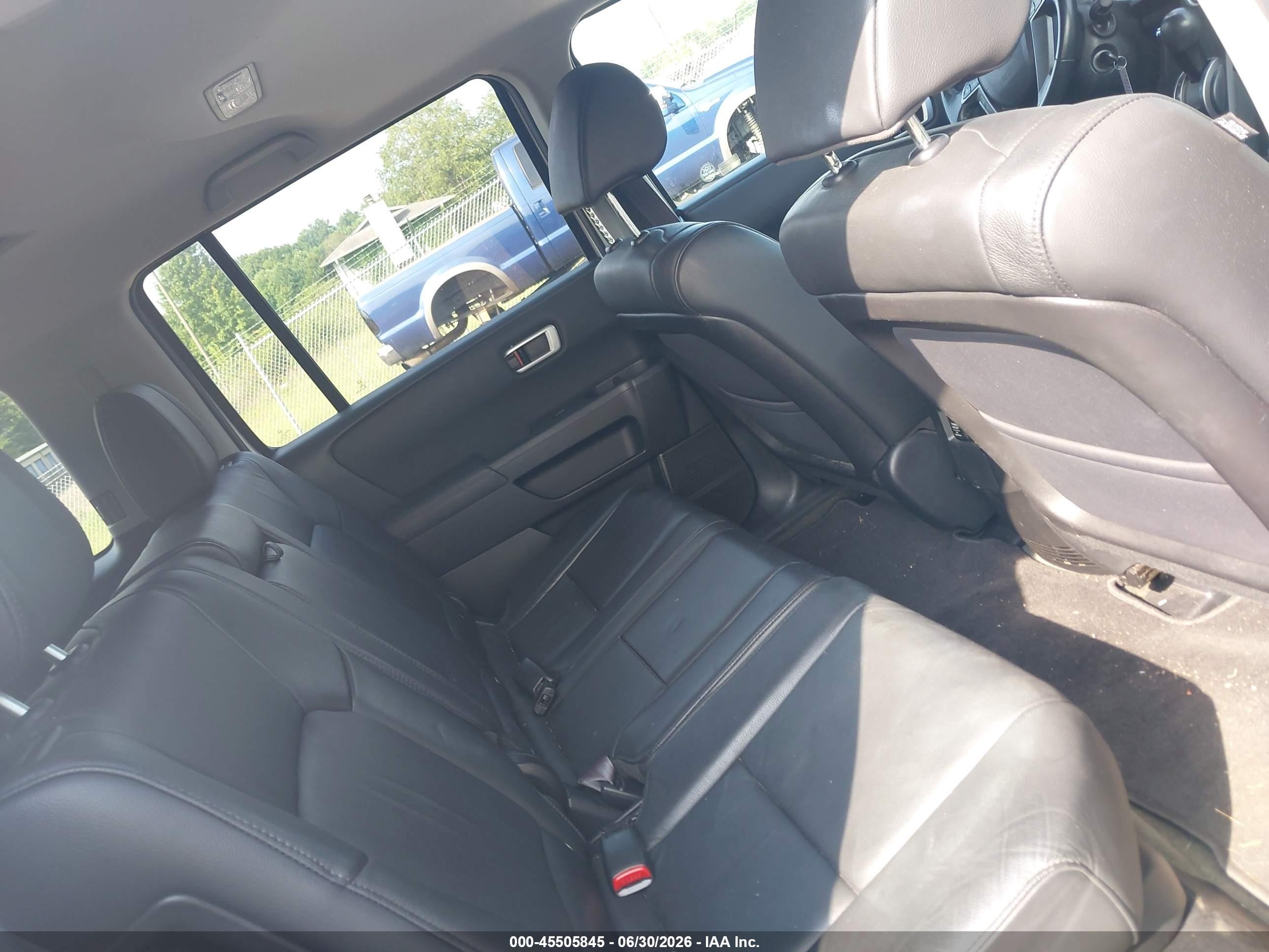 2014 Honda Pilot Ex-l Silver vin: 5FNYF3H5XEB017612