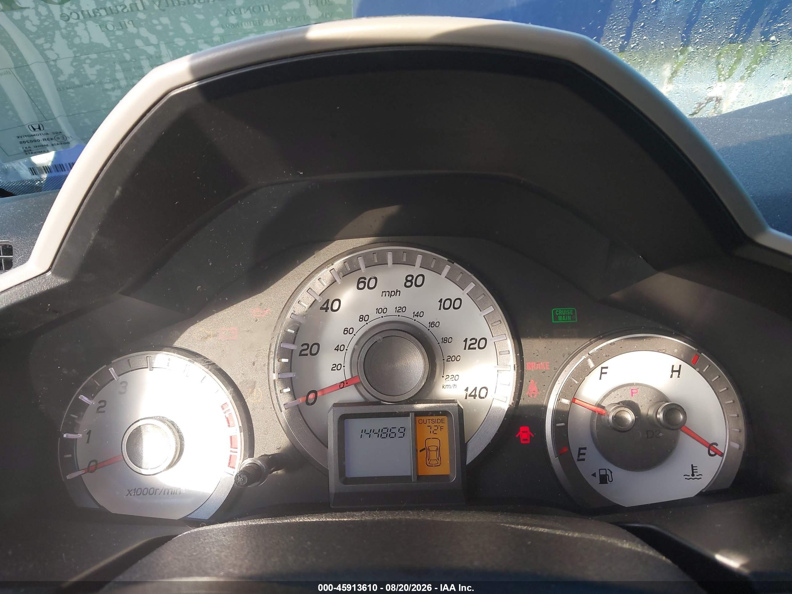 2014 Honda Pilot Ex-l Blue vin: 5FNYF3H5XEB018694