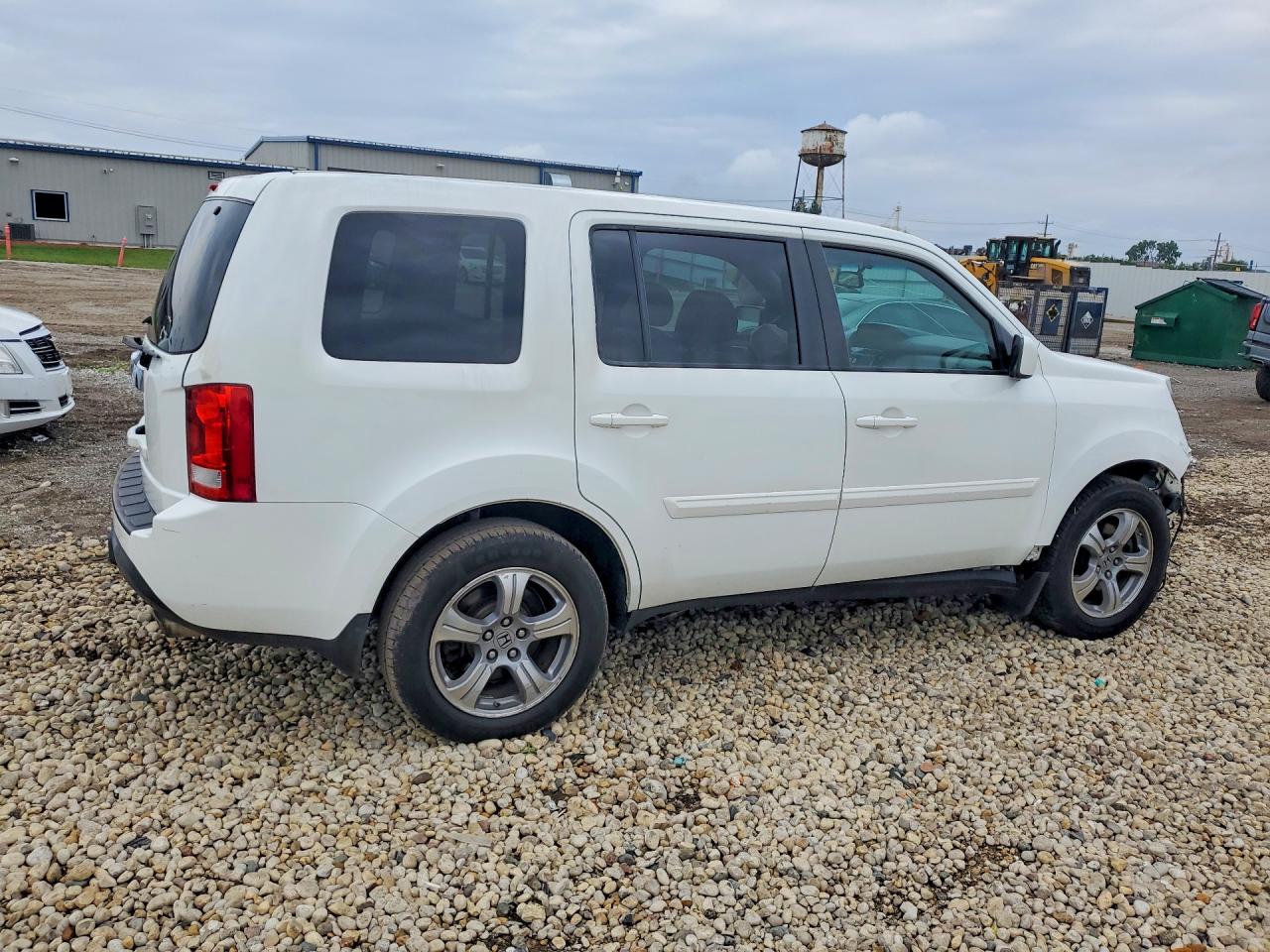 2014 Honda Pilot Exl White vin: 5FNYF3H5XEB020705