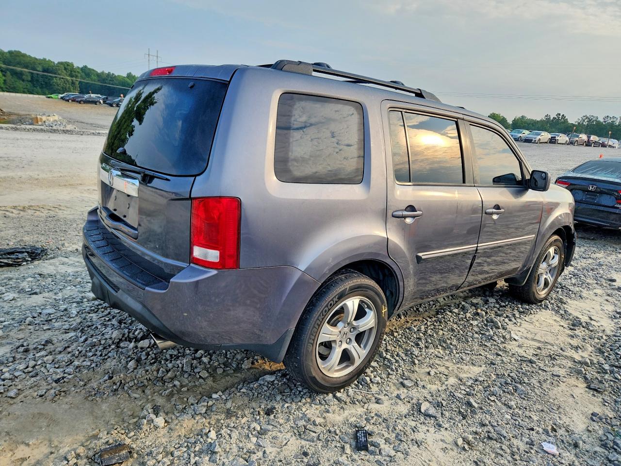 2014 Honda Pilot Exl Серый vin: 5FNYF3H5XEB021112