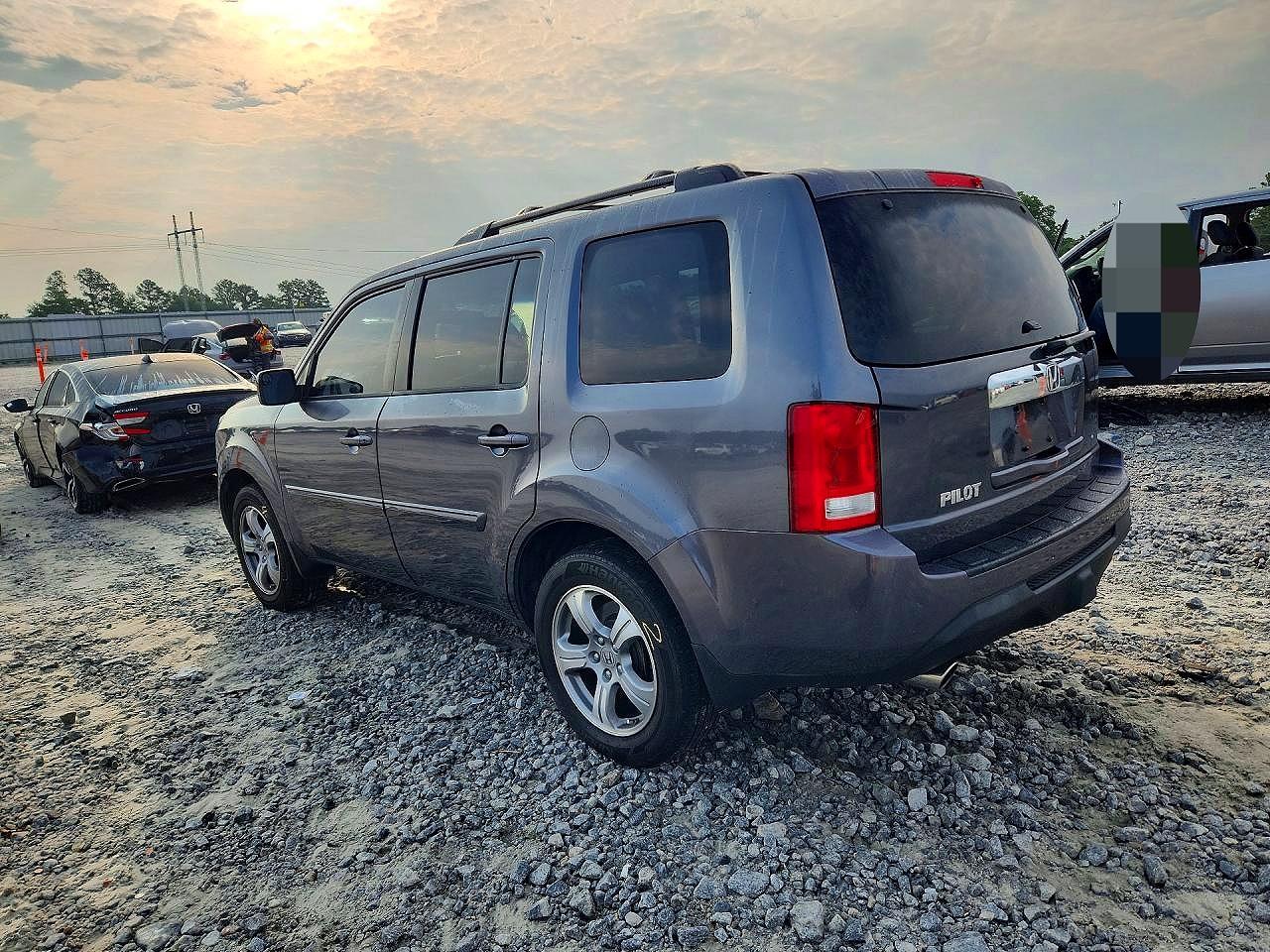 2014 Honda Pilot Exl Серый vin: 5FNYF3H5XEB021112