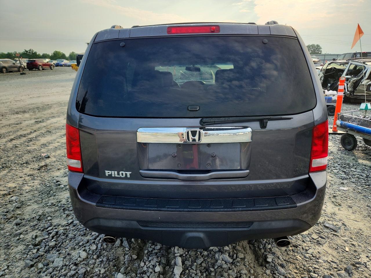 2014 Honda Pilot Exl Серый vin: 5FNYF3H5XEB021112
