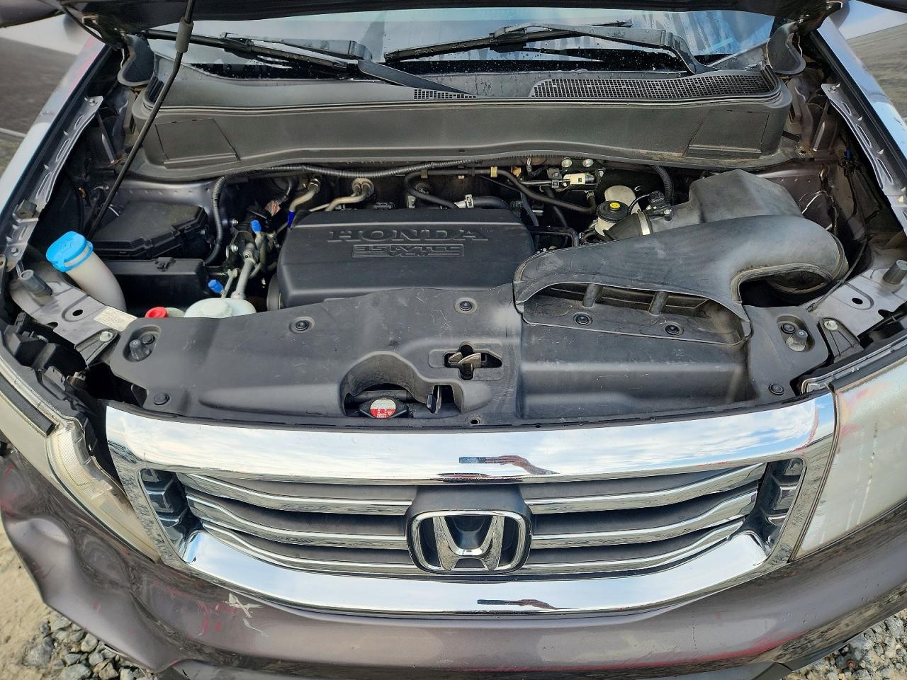 2014 Honda Pilot Exl Серый vin: 5FNYF3H5XEB021112