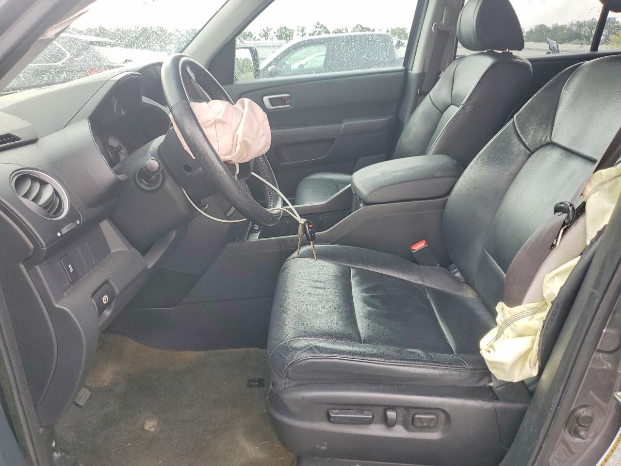 2014 Honda Pilot Exl Gray vin: 5FNYF3H5XEB025385