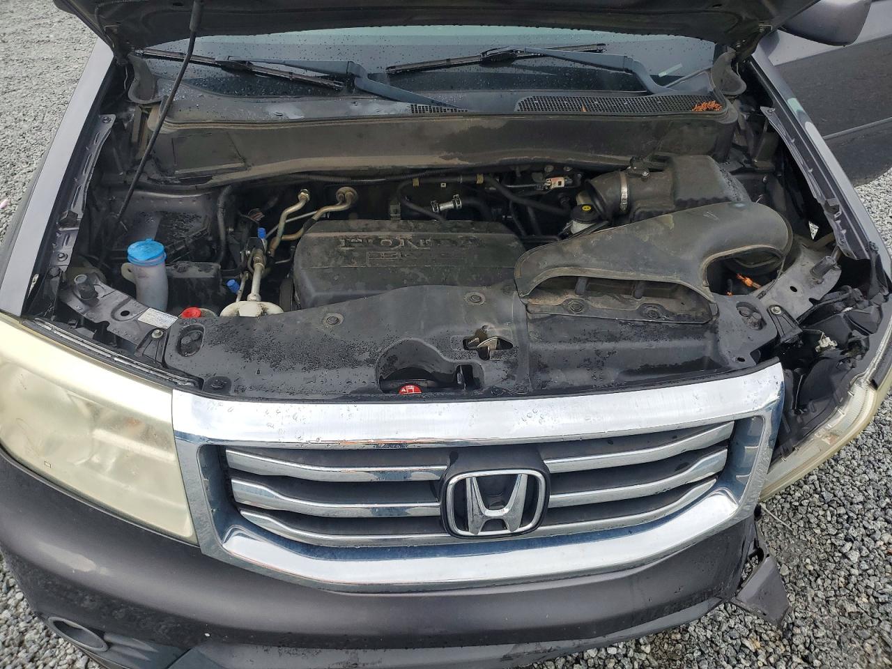 2014 Honda Pilot Exl Gray vin: 5FNYF3H5XEB025385