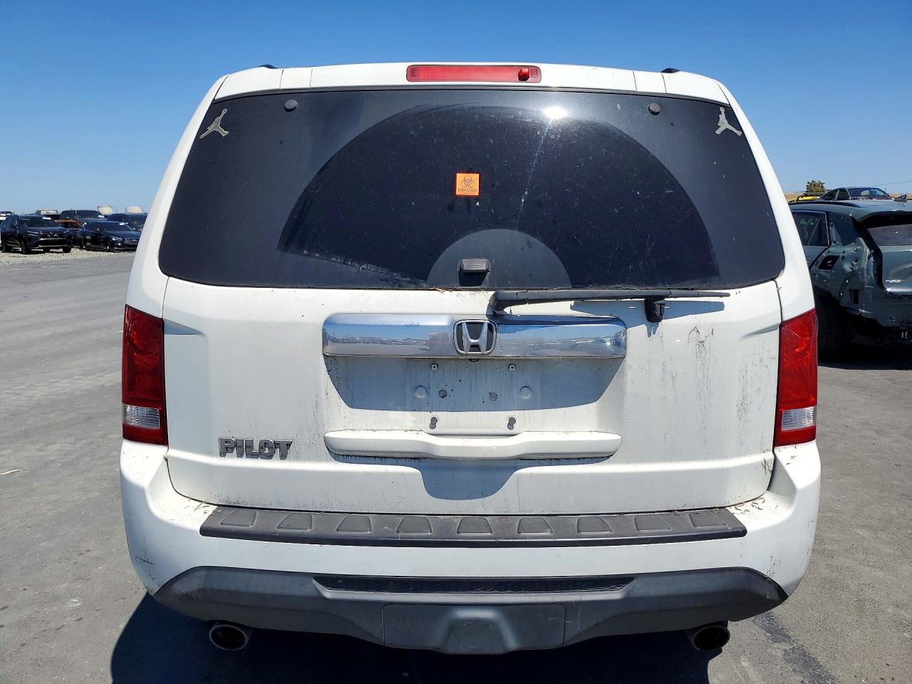 2014 Honda Pilot Exl White vin: 5FNYF3H5XEB027685