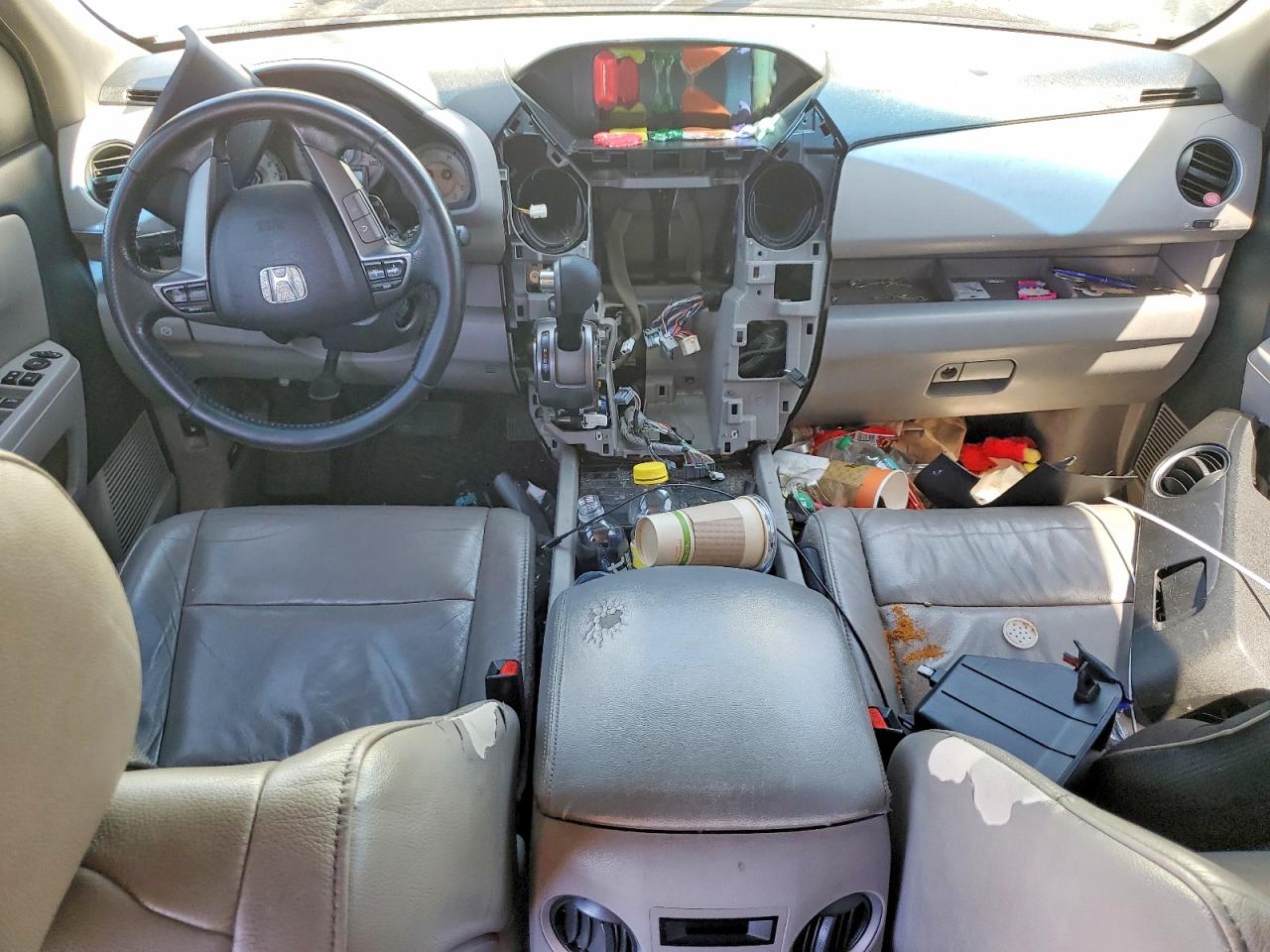 2014 Honda Pilot Exl White vin: 5FNYF3H5XEB027685