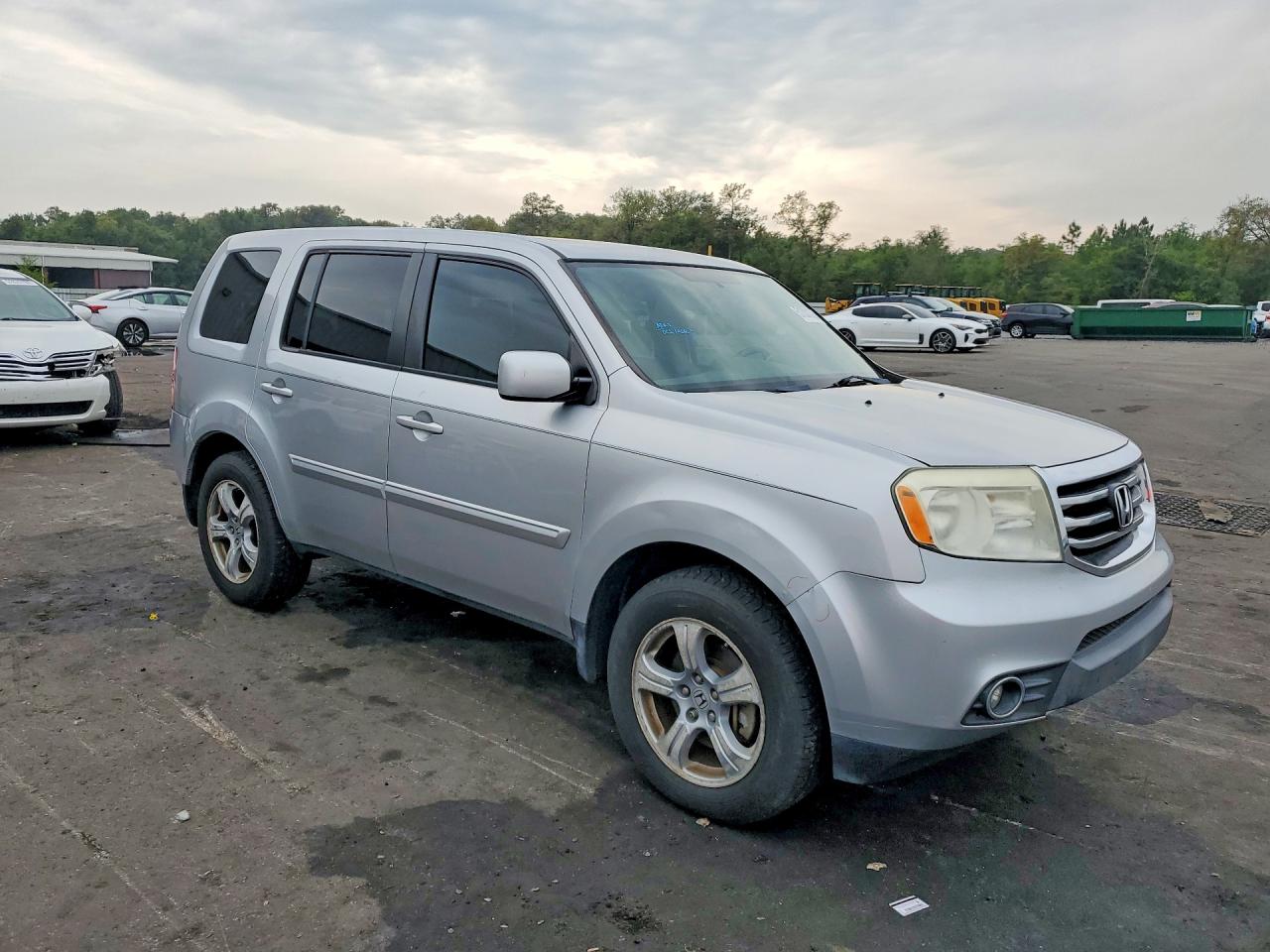 2015 Honda Pilot Exl Silver vin: 5FNYF3H5XFB002545