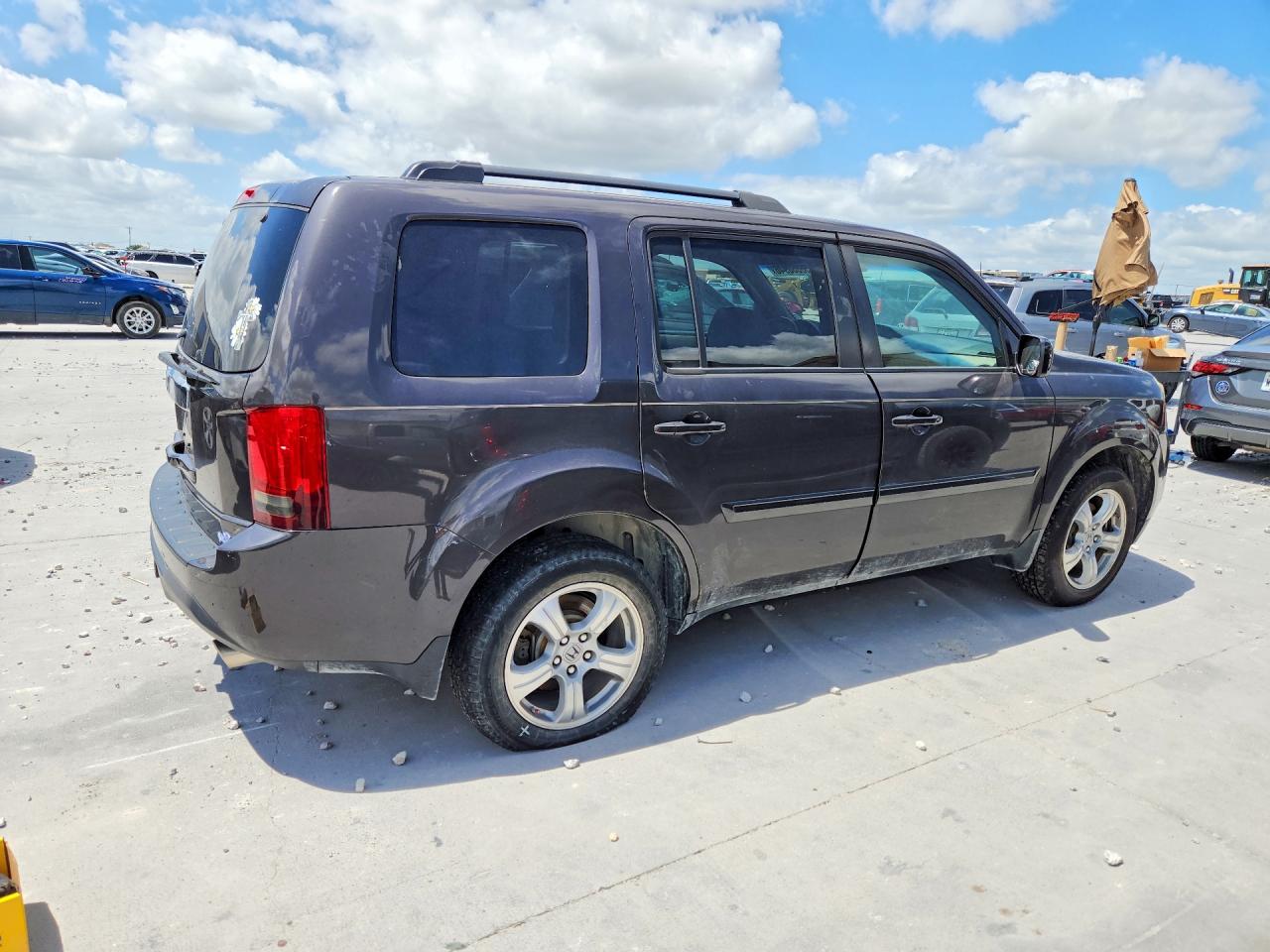 2015 Honda Pilot Exl Серый vin: 5FNYF3H5XFB017420
