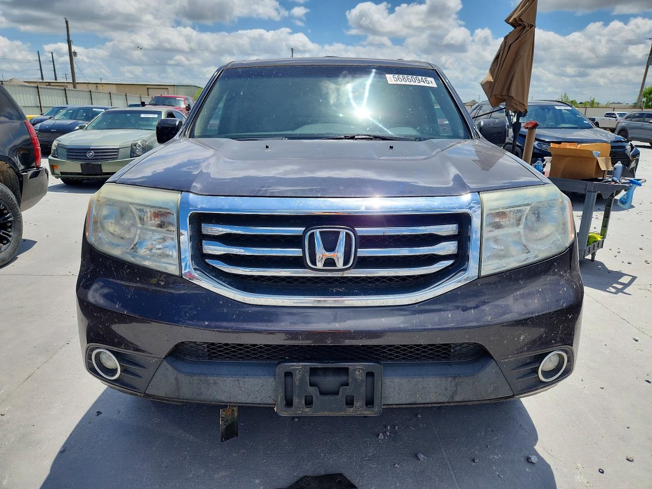 2015 Honda Pilot Exl Серый vin: 5FNYF3H5XFB017420