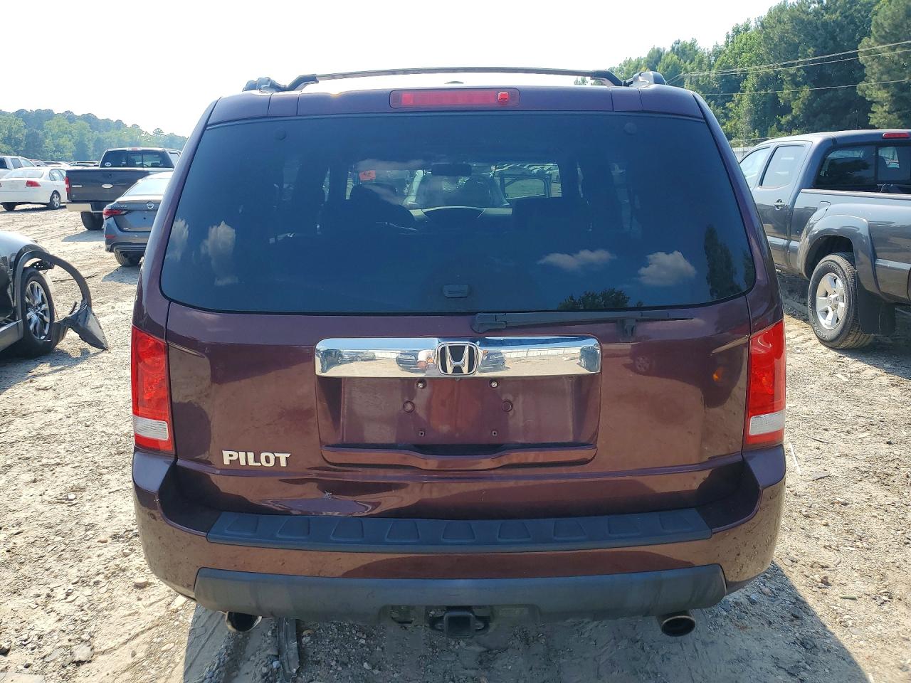 2011 Honda Pilot Exl Фиолетовый vin: 5FNYF3H60BB027702